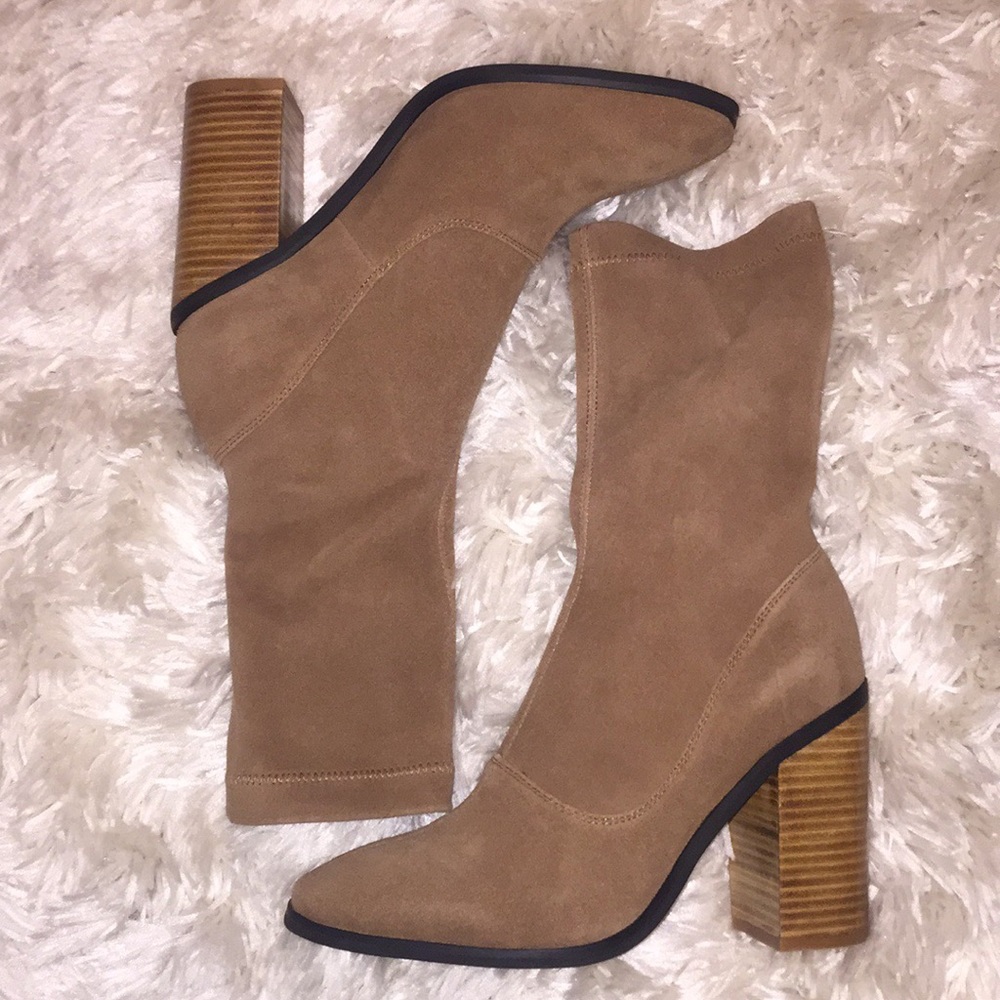 BRAND NEW SOL SANA suede bootie